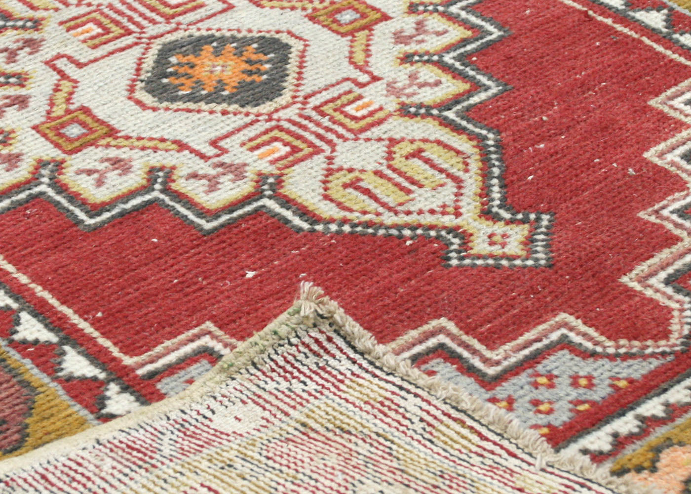 Vintage Turkish Oushak Runner - 2'11" x 9'7" - 150914