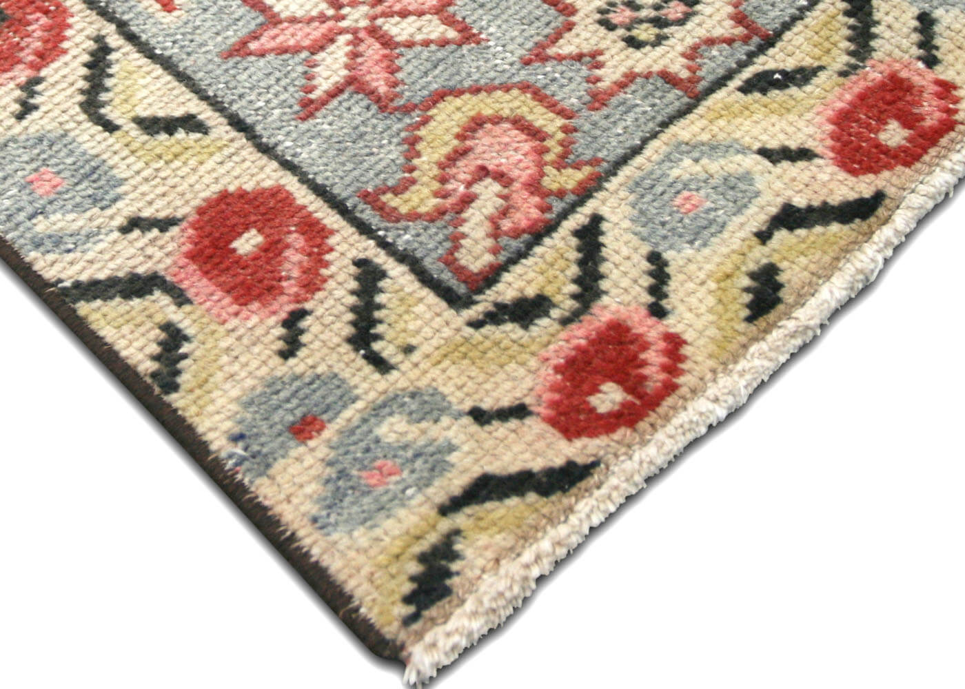 Vintage Turkish Oushak Rug - 4'4" x 7'6" - 150933