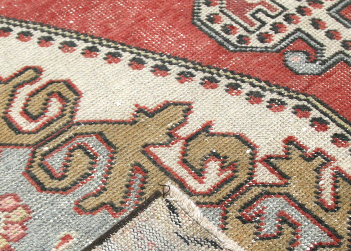 Vintage Turkish Oushak Rug - 4'4" x 7'6" - 150933