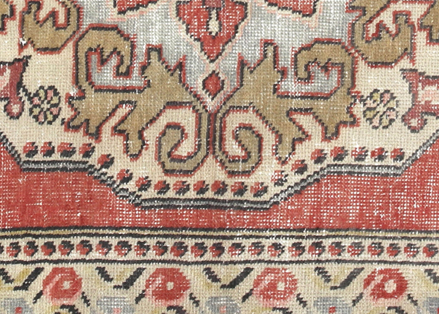 Vintage Turkish Oushak Rug - 4'4" x 7'6" - 150933