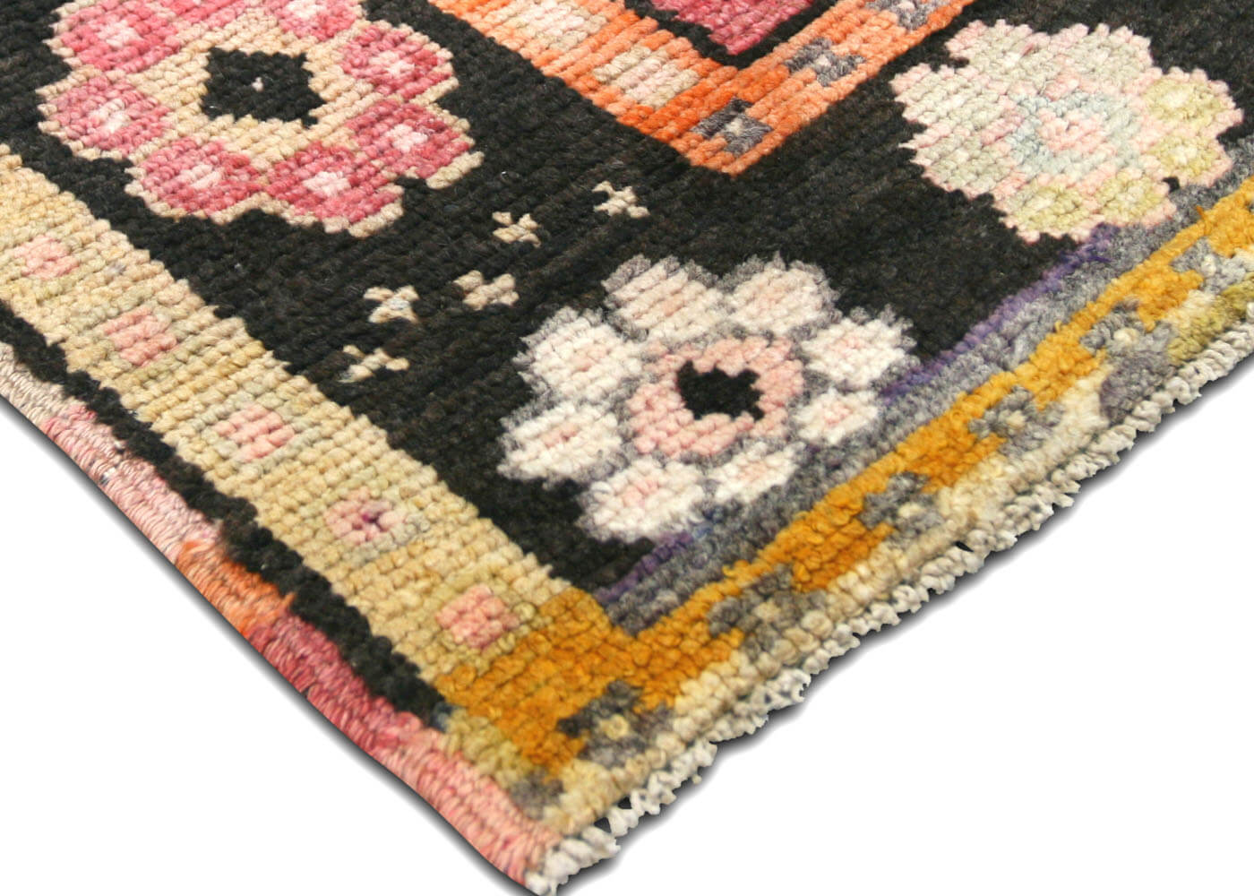 Vintage Turkish Oushak Rug - 5'2" x 7'11" - 150936