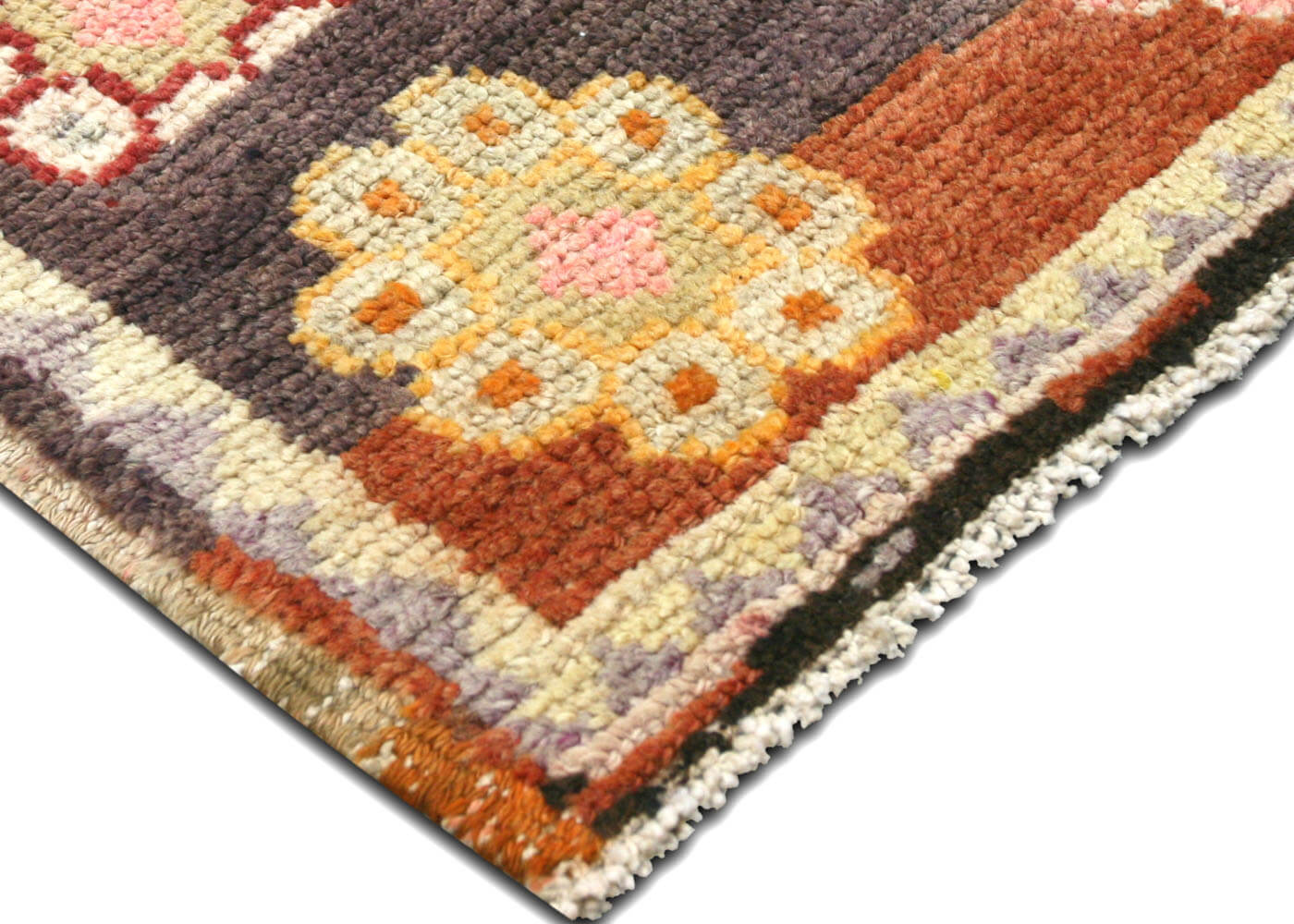 Vintage Turkish Oushak Rug - 4'10" x 9'4" - 150938