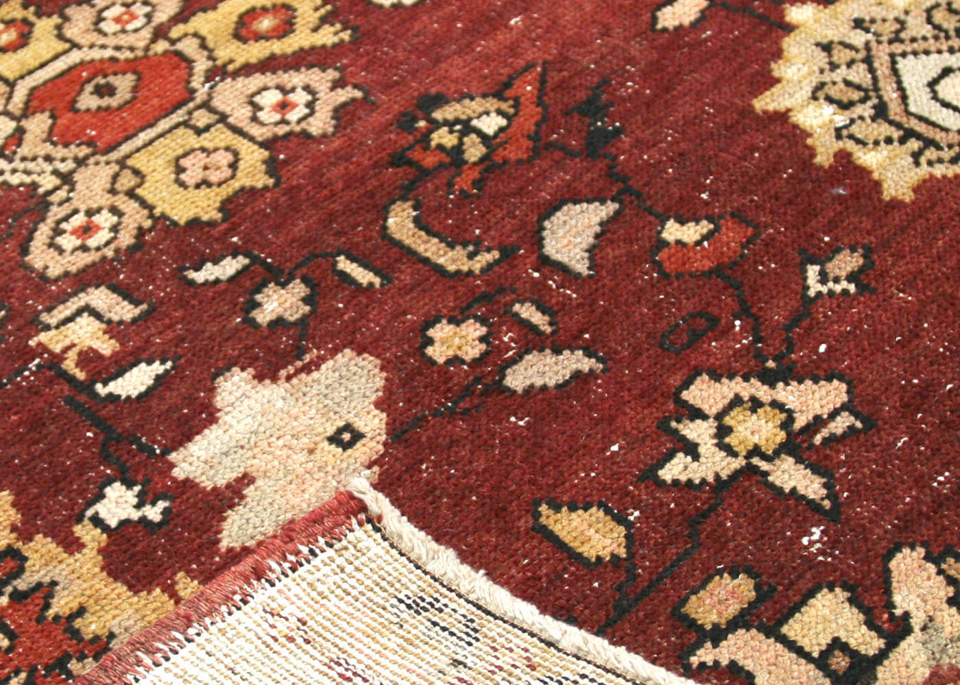 Vintage Turkish Oushak Rug - 4'10" x 8'3" - 150939