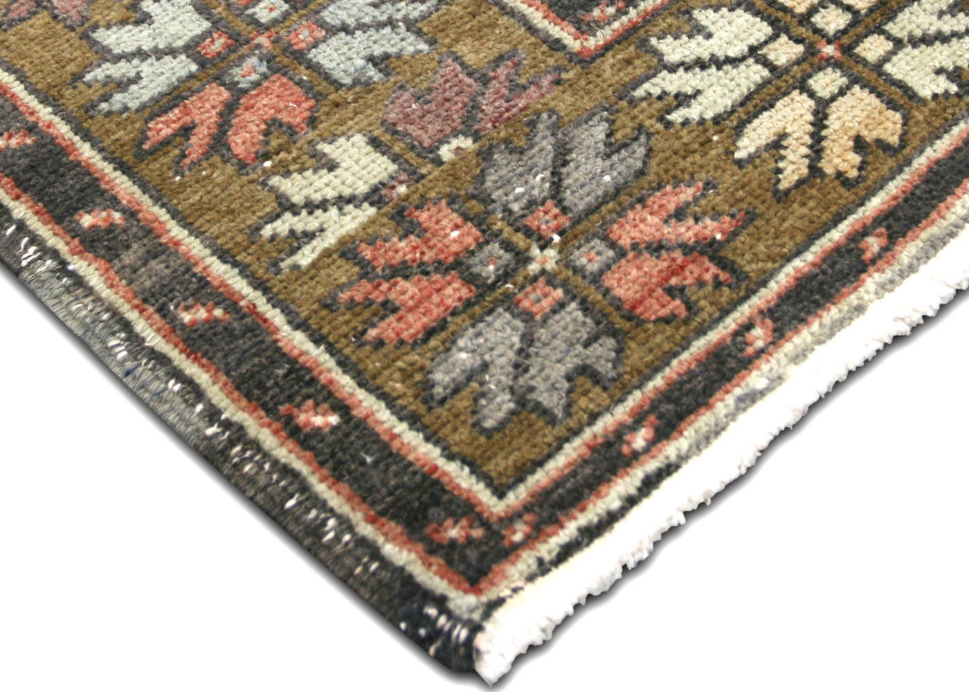 Vintage Turkish Oushak Rug - 4'4" x 8'3" - 150954