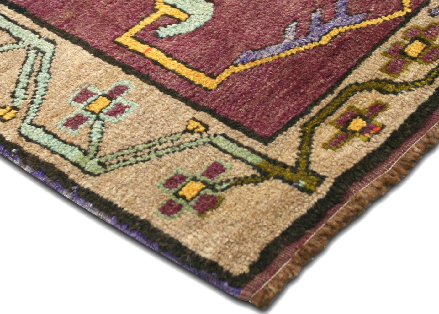 Vintage Turkish Oushak Rug - 4'6" x 12' - 150964