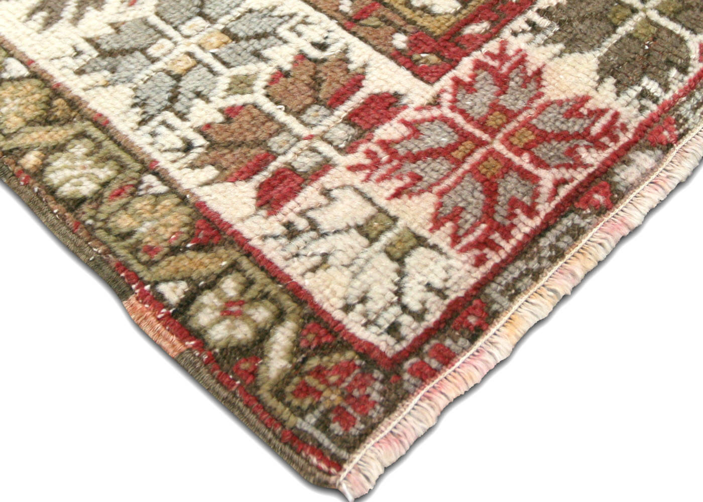 Vintage Turkish Oushak Rug - 3' x 4'4" - 150976