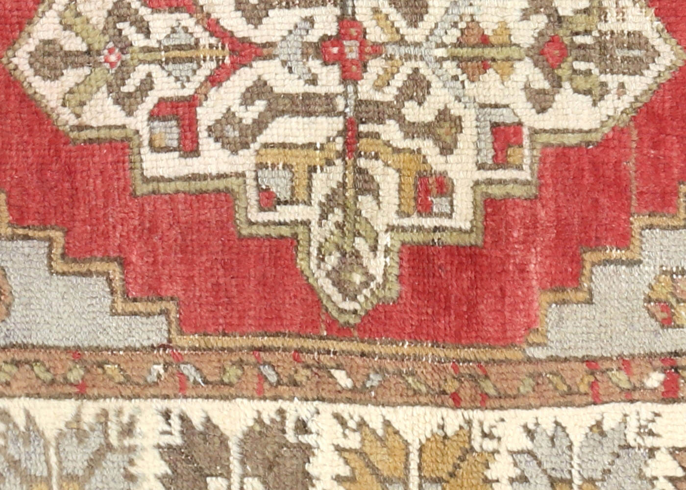 Vintage Turkish Oushak Rug - 3' x 4'4" - 150976