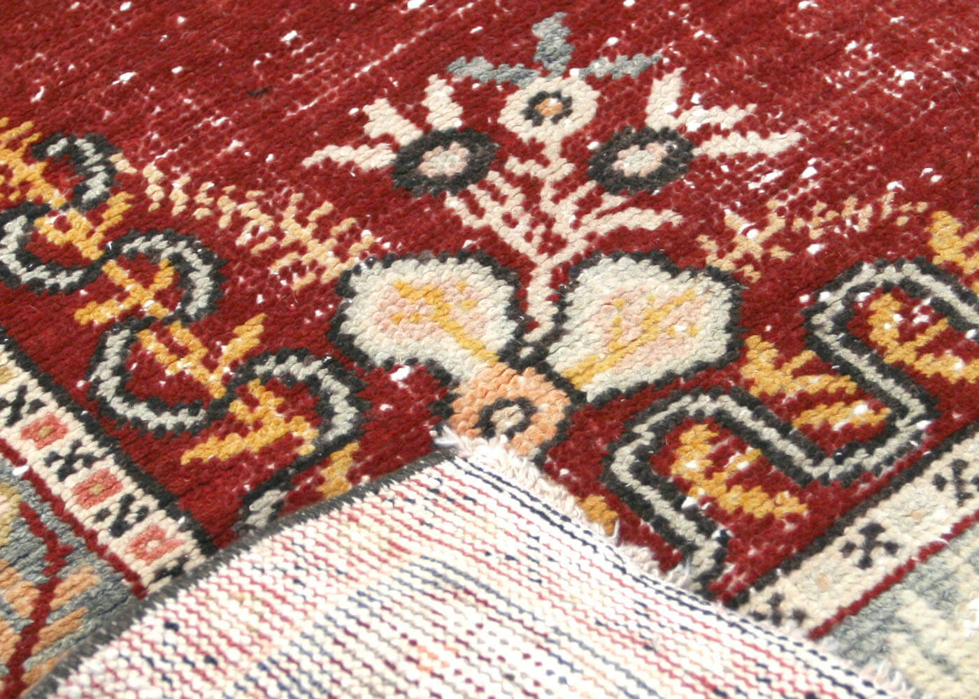 Vintage Turkish Oushak Runner - 3' x 12'6" - 150984