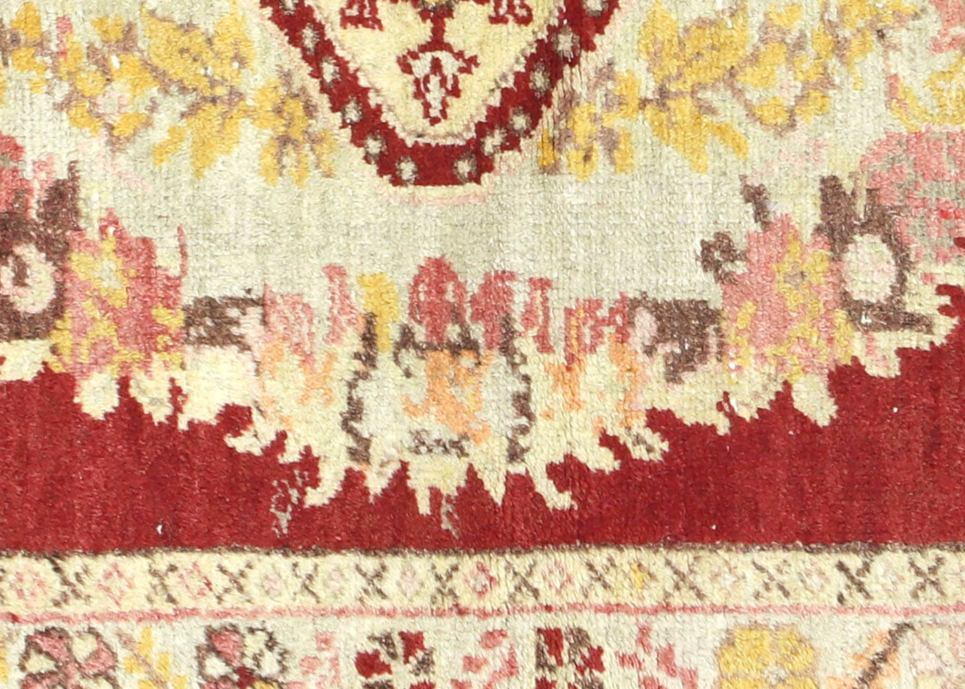 Vintage Turkish Oushak Rug - 3'2" x 6'1" - 150990