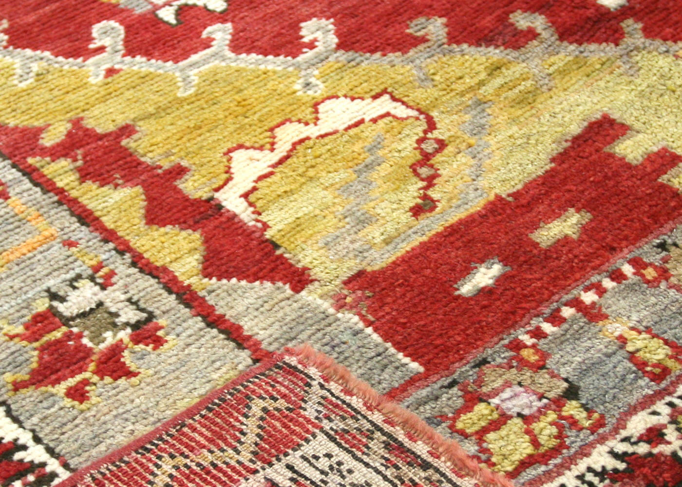 Vintage Turkish Oushak Rug - 5'8" x 10'4" - 156005