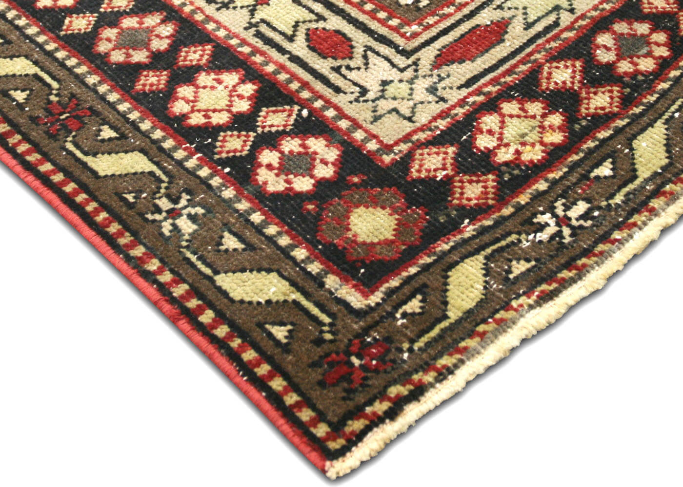 Vintage Turkish Oushak Rug - 5'7" x 14'5" - 156006