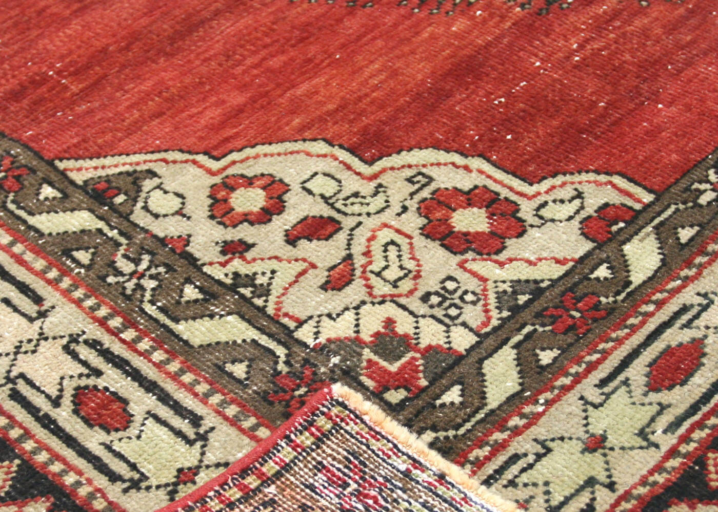 Vintage Turkish Oushak Rug - 5'7" x 14'5" - 156006