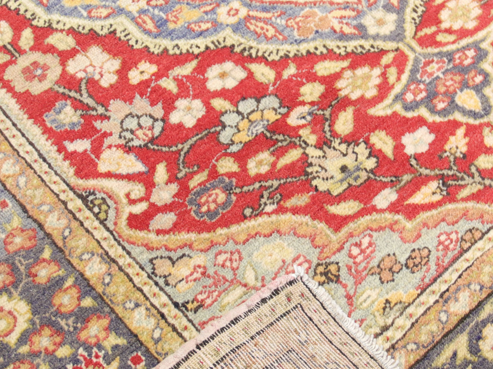 Vintage Turkish Oushak Rug - 4'7" x 6'7"
