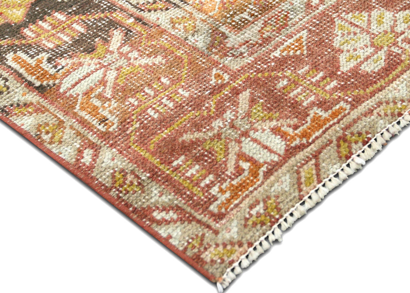 Vintage Turkish Oushak Rug - 4'6" x 7'1" - 156016