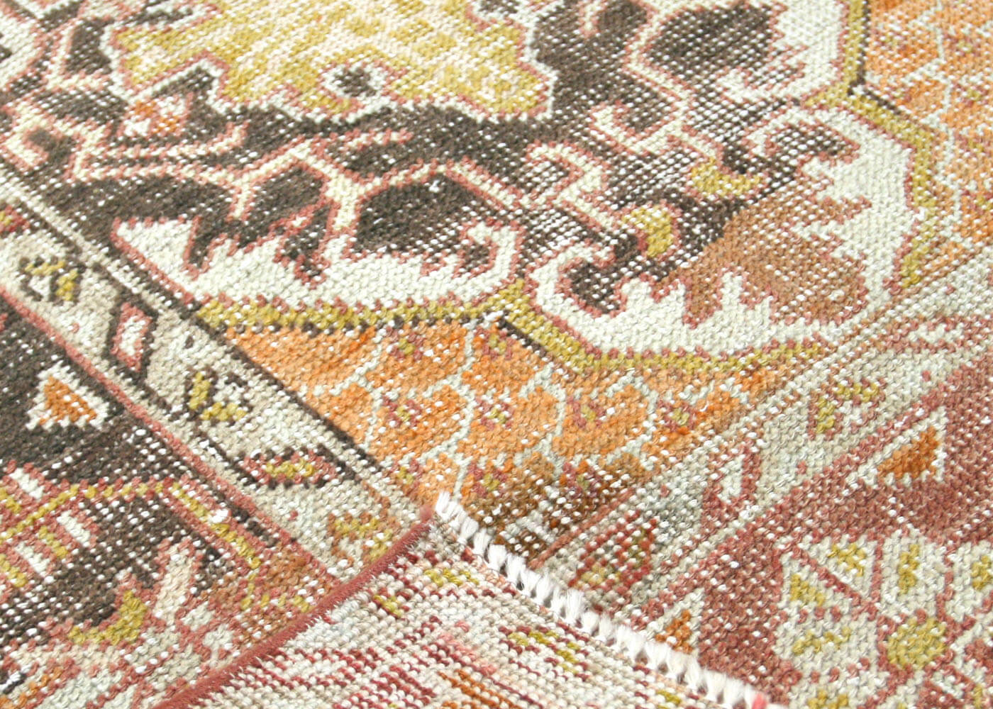 Vintage Turkish Oushak Rug - 4'6" x 7'1" - 156016