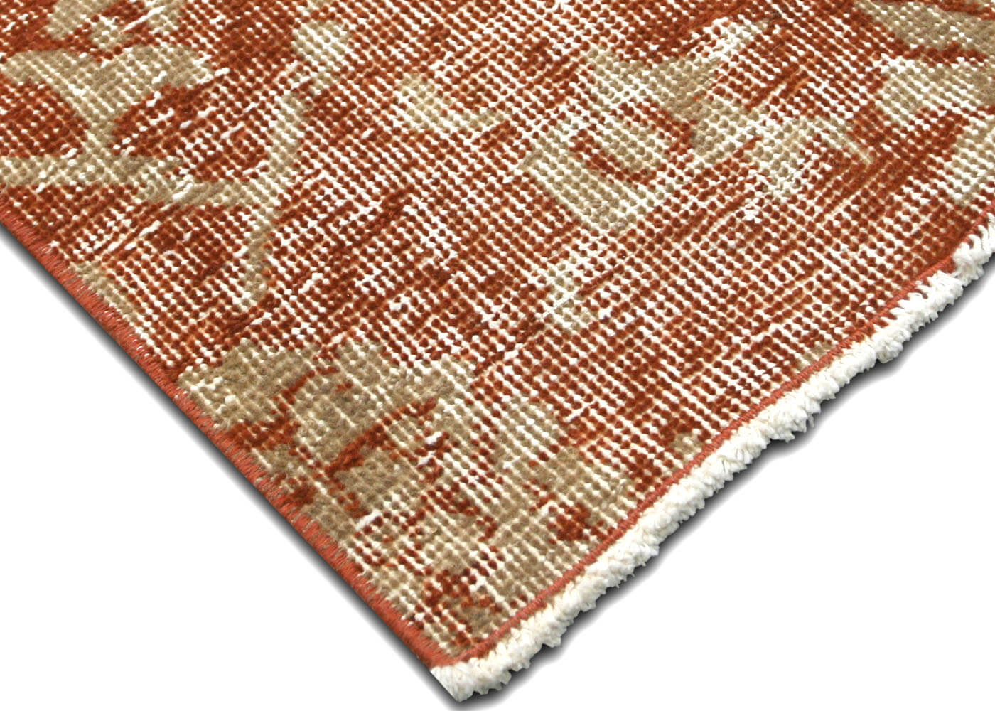 Vintage Turkish Oushak Rug - 7'10" x 16'7" - 156022