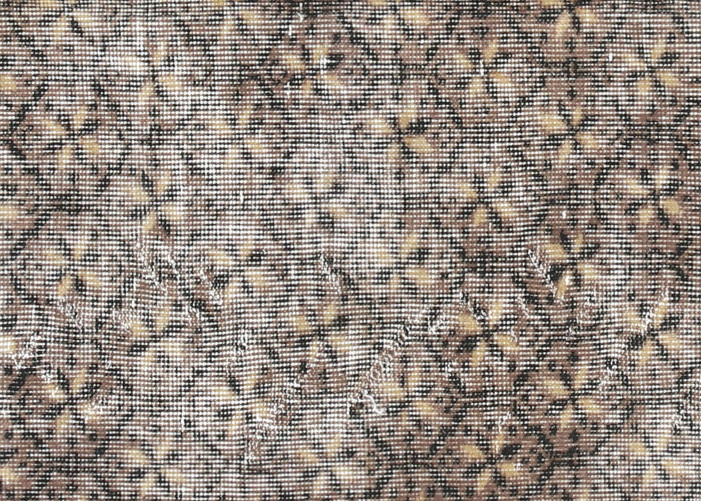 Vintage Turkish Mid-Century-Modern Rug - 4'10" x 8'6" - 156032