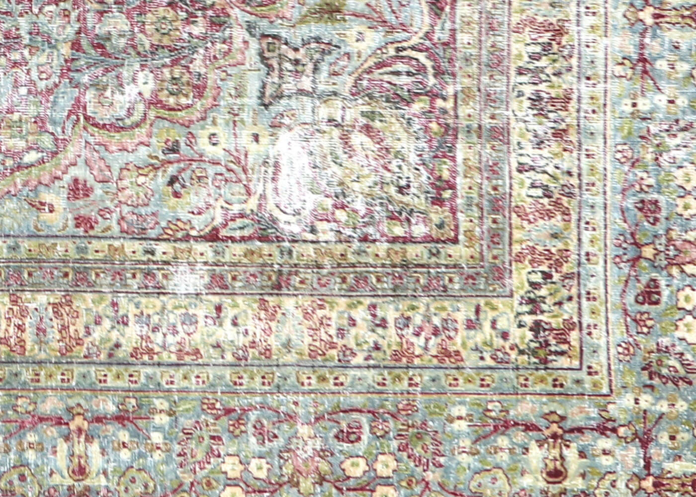 Semi Antique Persian Meshed Rug - 9'2" x 12'6" - 156062