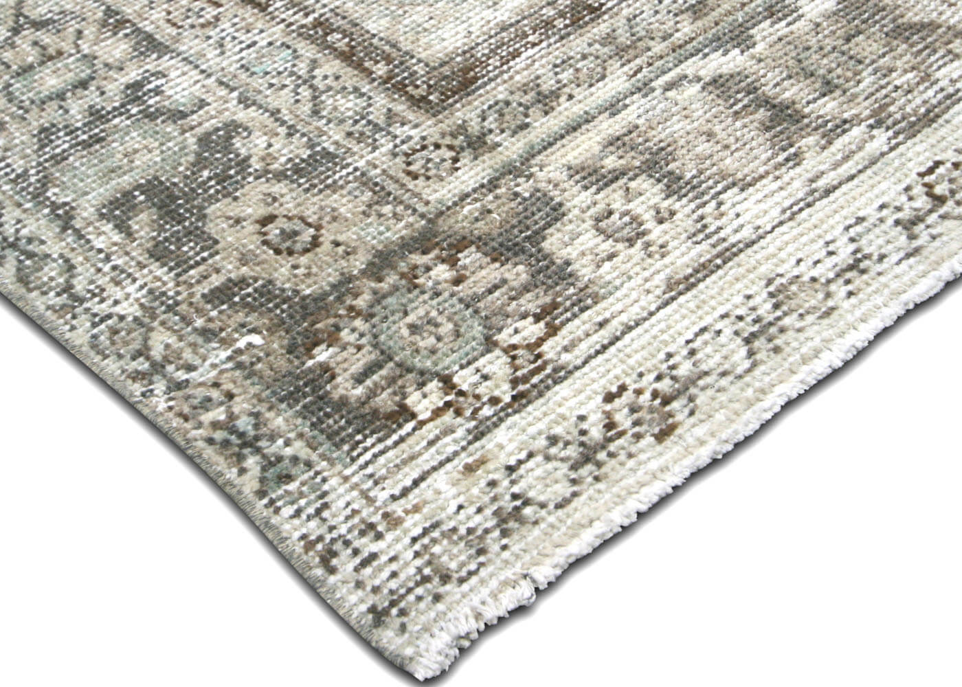 Semi Antique Persian Mahal Rug - 8'9" x 11'2" - 156063