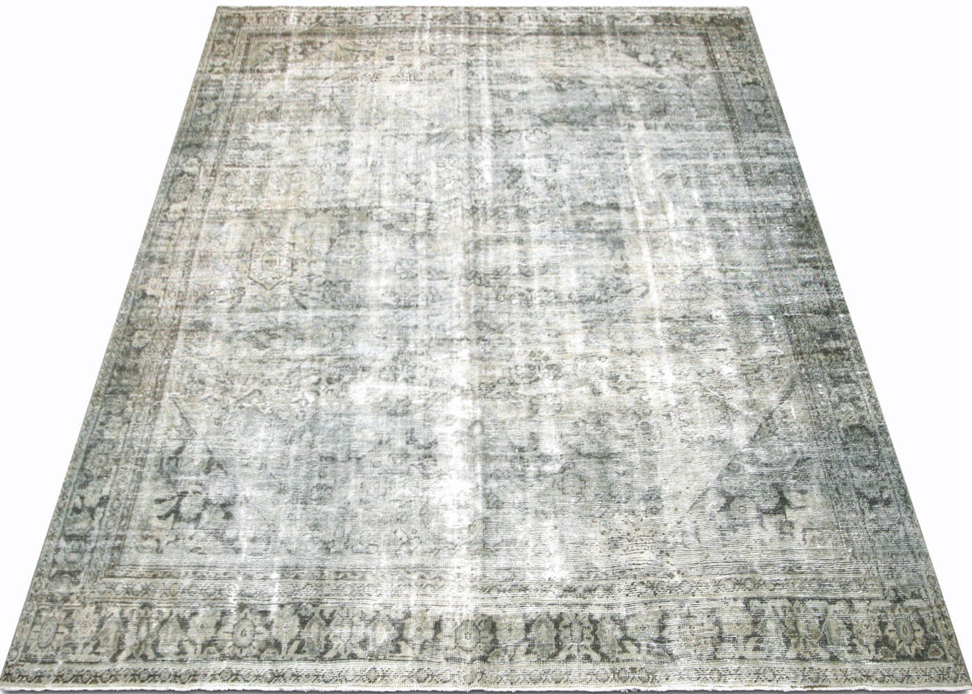 Semi Antique Persian Mahal Rug - 8'9" x 11'2" - 156063
