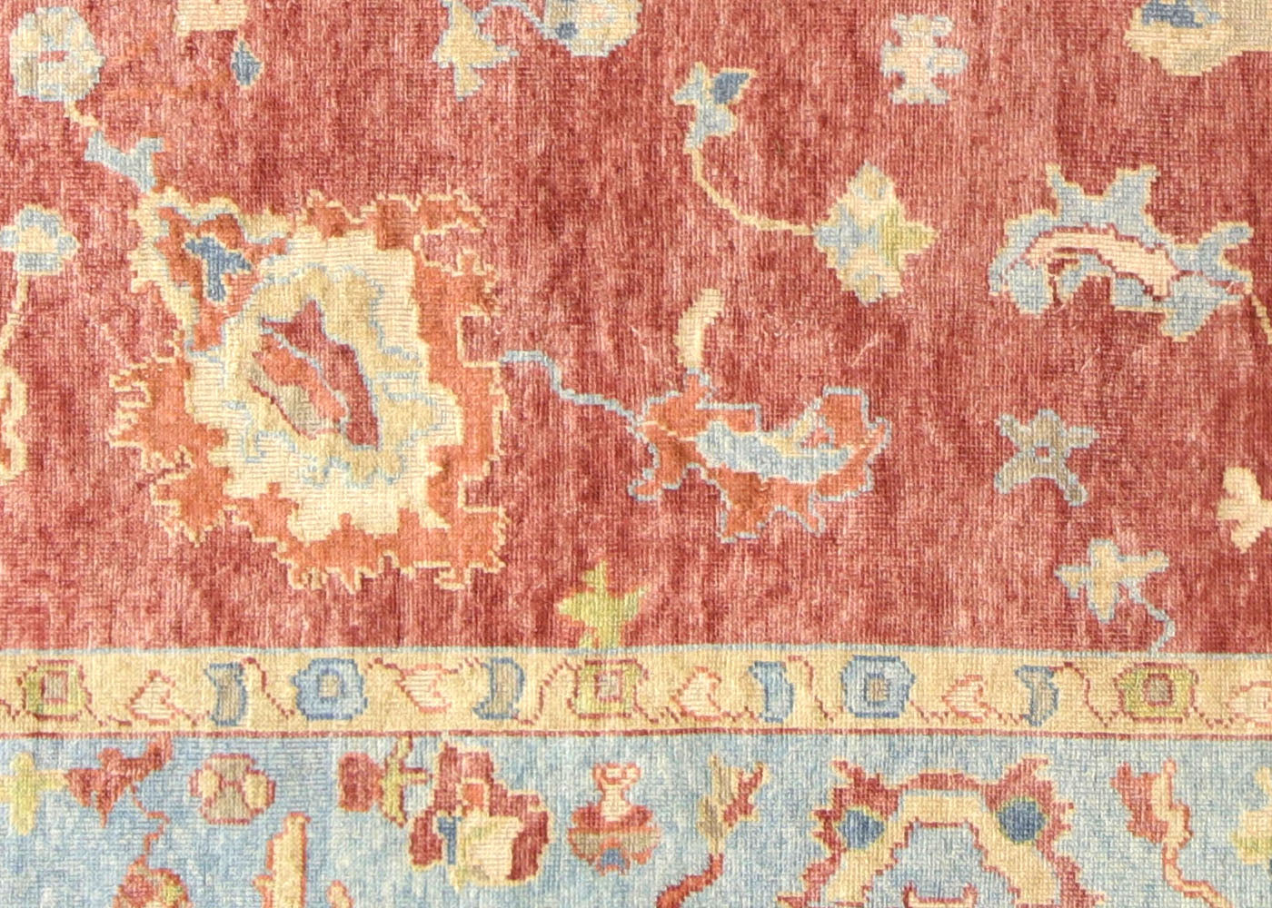 Vintage Turkish Oushak Rug - 10'8" x 12'7" - 156072