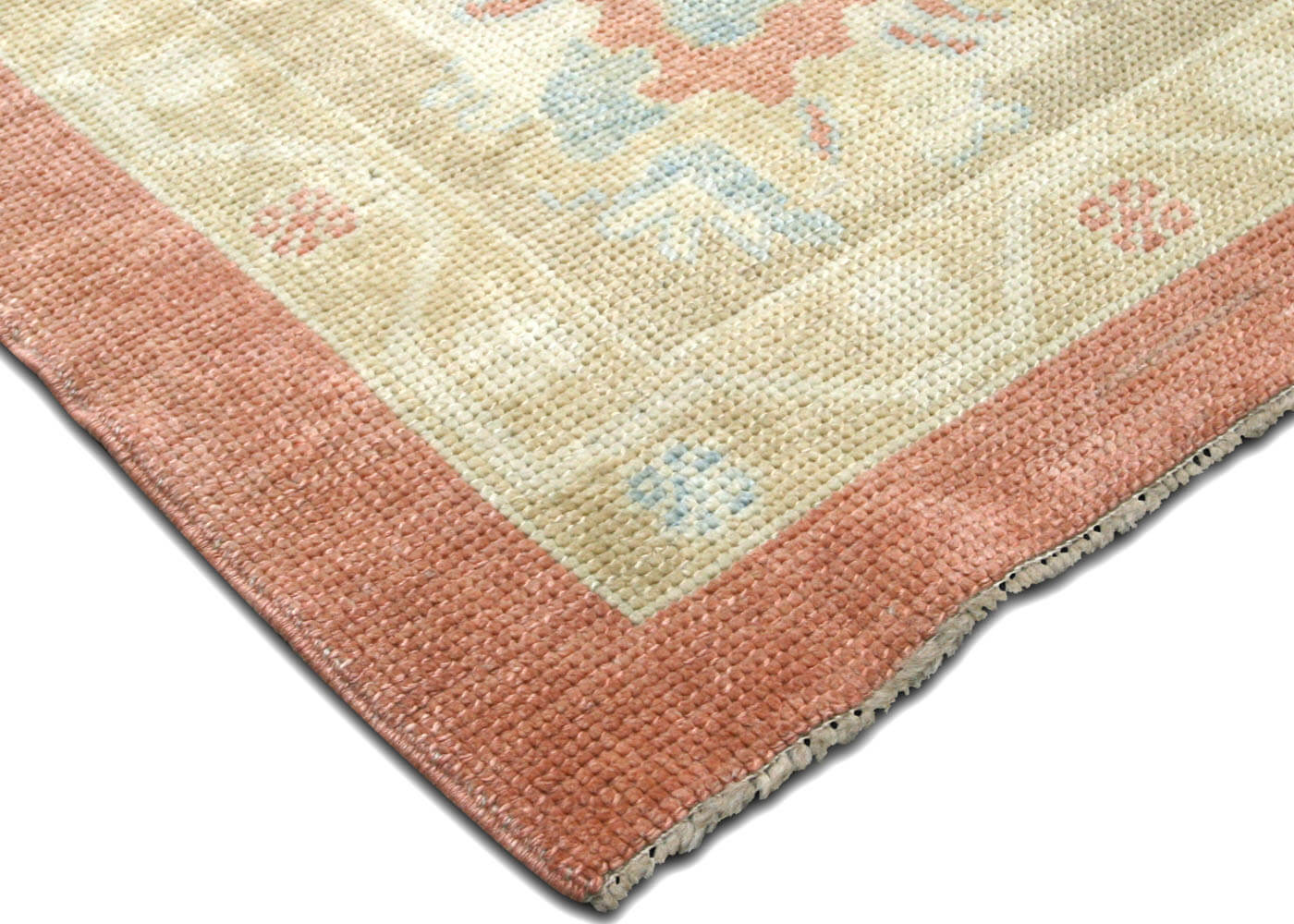 Vintage Turkish Oushak Rug - 11' x 14'11" - 156074