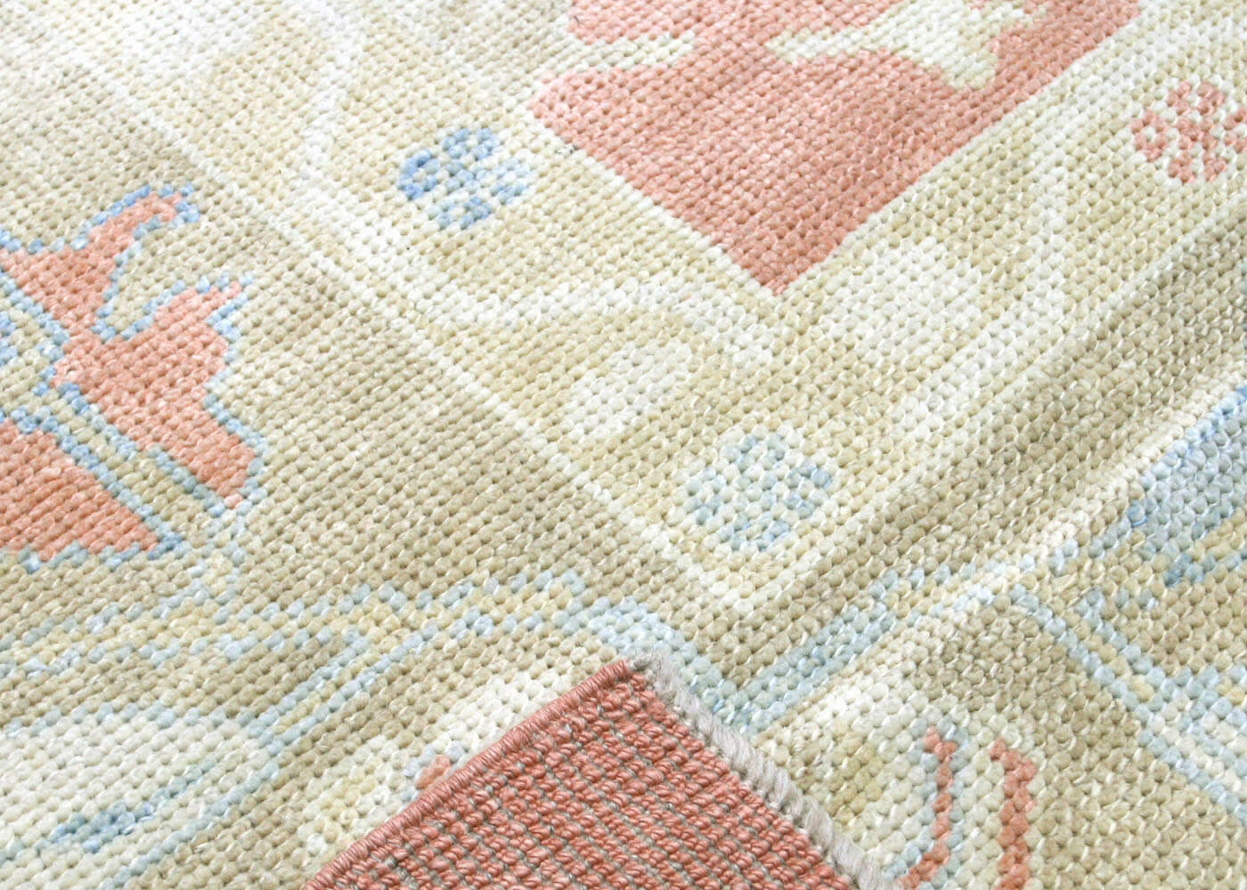 Vintage Turkish Oushak Rug - 11' x 14'11" - 156074