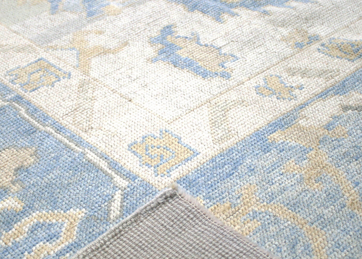 Vintage Turkish Oushak Rug - 10'8" x 12'5" - 156081
