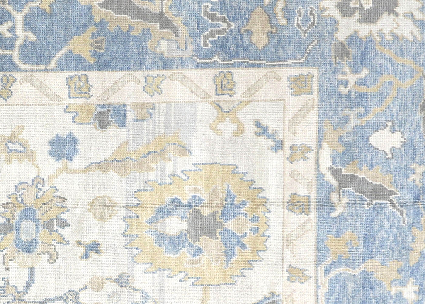 Vintage Turkish Oushak Rug - 10'8" x 12'5" - 156081