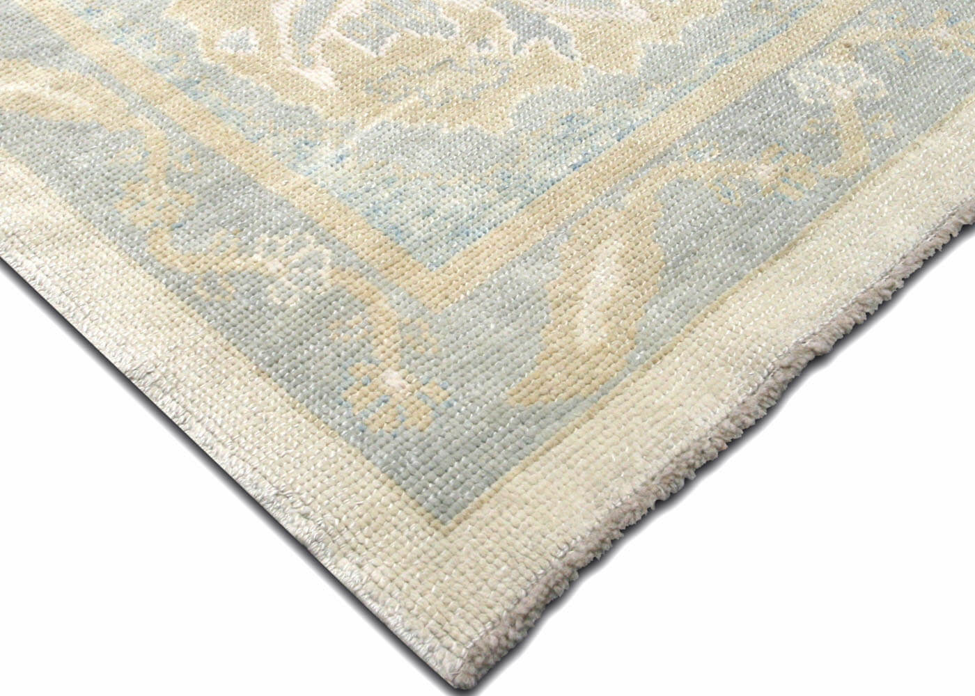 Vintage Turkish Oushak Rug - 12'10" x 14'8" - 156082