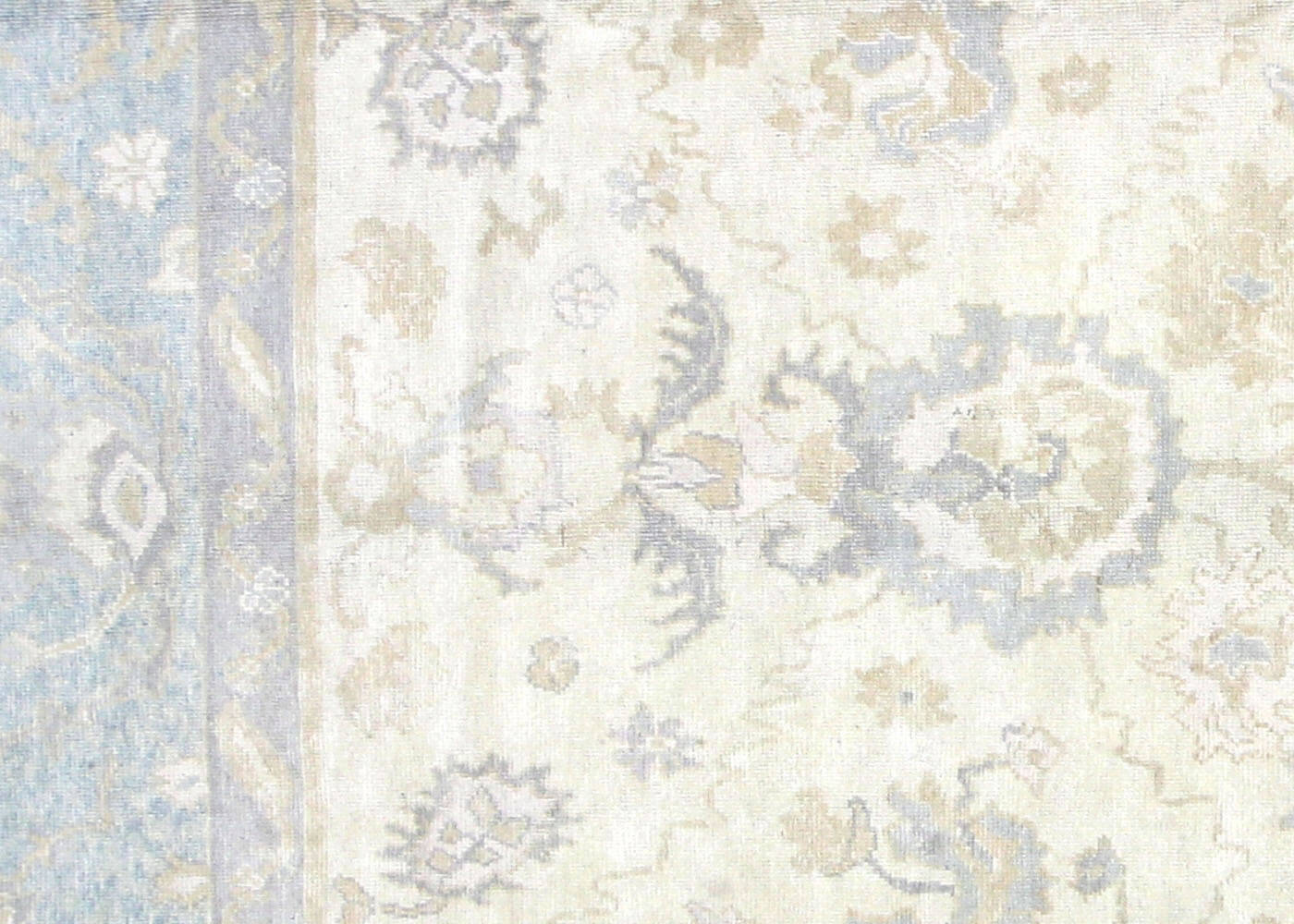 Vintage Turkish Oushak Rug - 12'10" x 14'8" - 156082