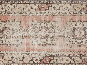 Vintage Turkish Oushak Runner - 3' x 9'4" - 156101