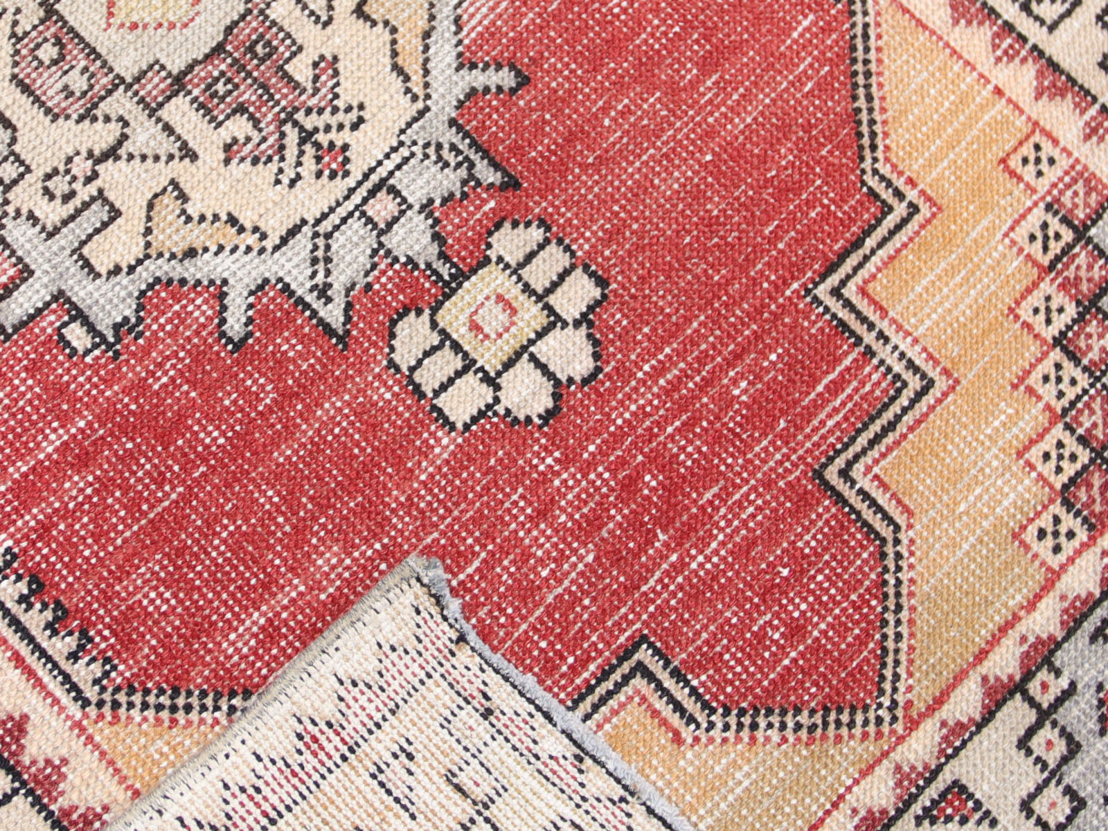 Vintage Turkish Oushak Runner - 3'3" x 9'7" - 156104