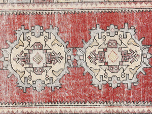 Vintage Turkish Oushak Runner - 3'3" x 9'7" - 156104
