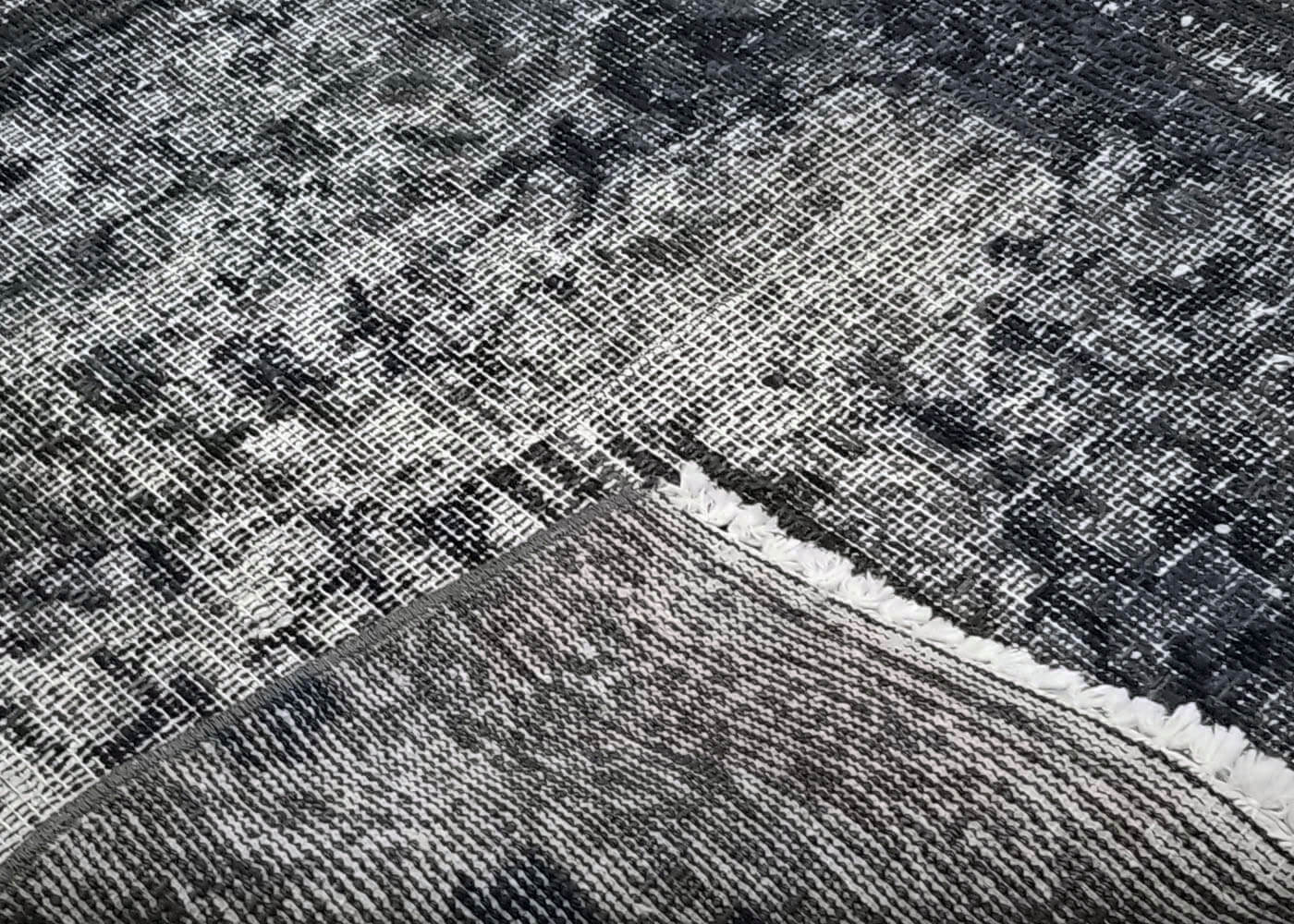 Vintage Persian Kerman Overdyed Runner - 1'11" x 12'8" - 156671