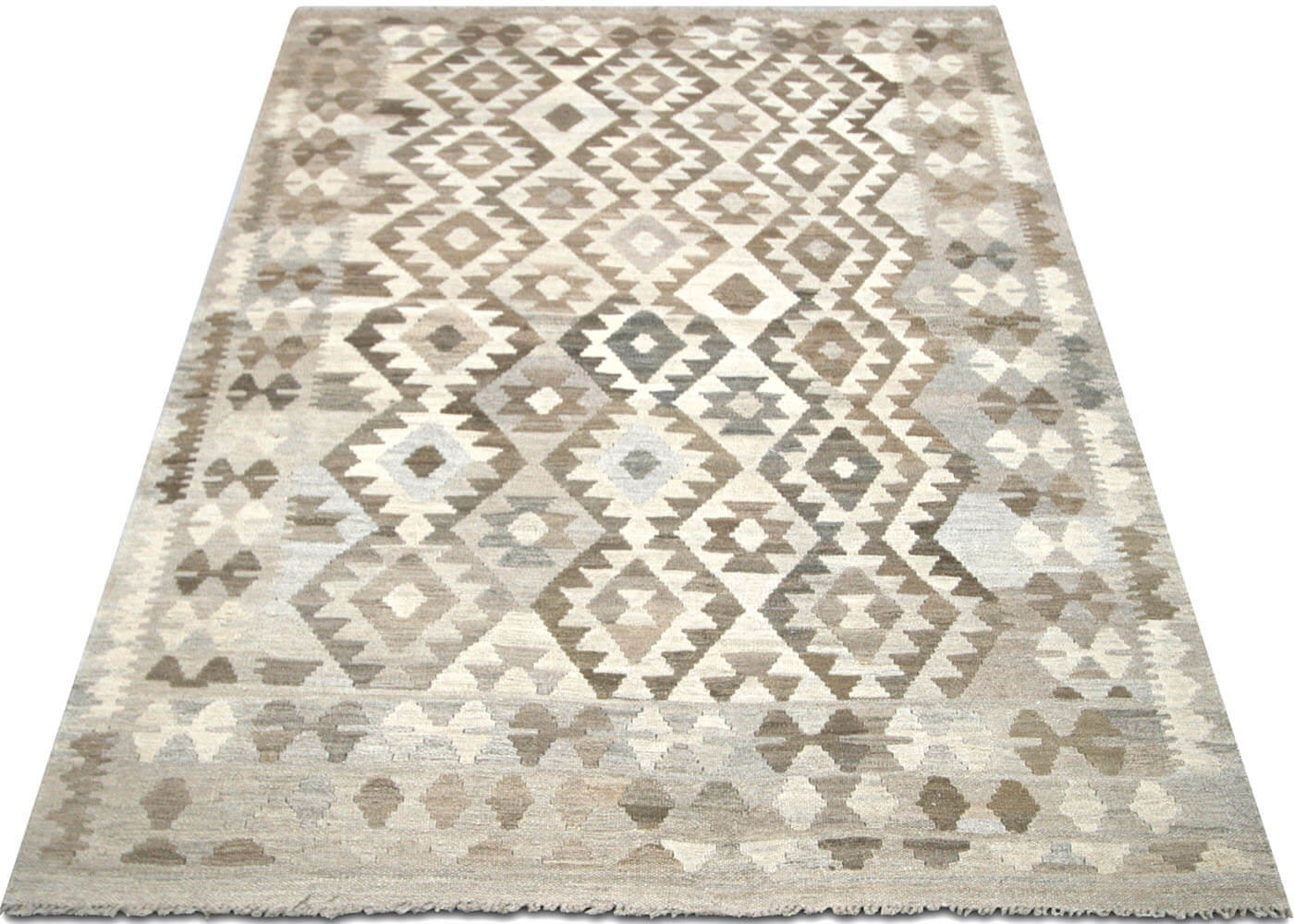 Vintage Afghan Maimana Kilim - 4'8" x 6'5" - 160021
