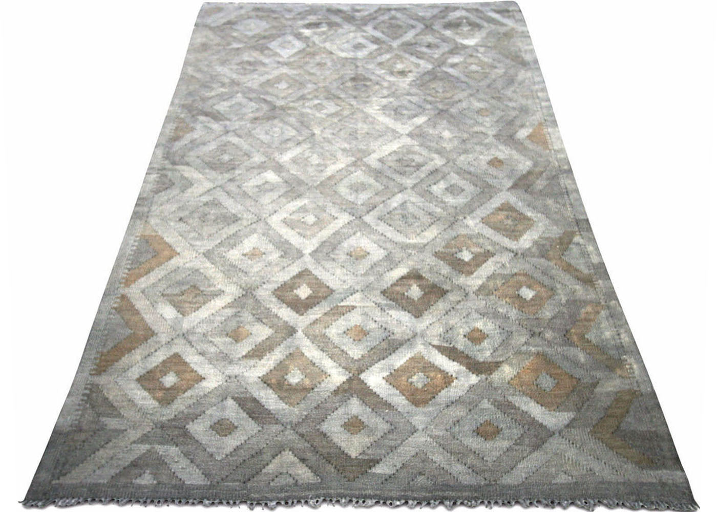 Vintage Afghan Maimana Kilim - 4'10" x 8'1" - 160024