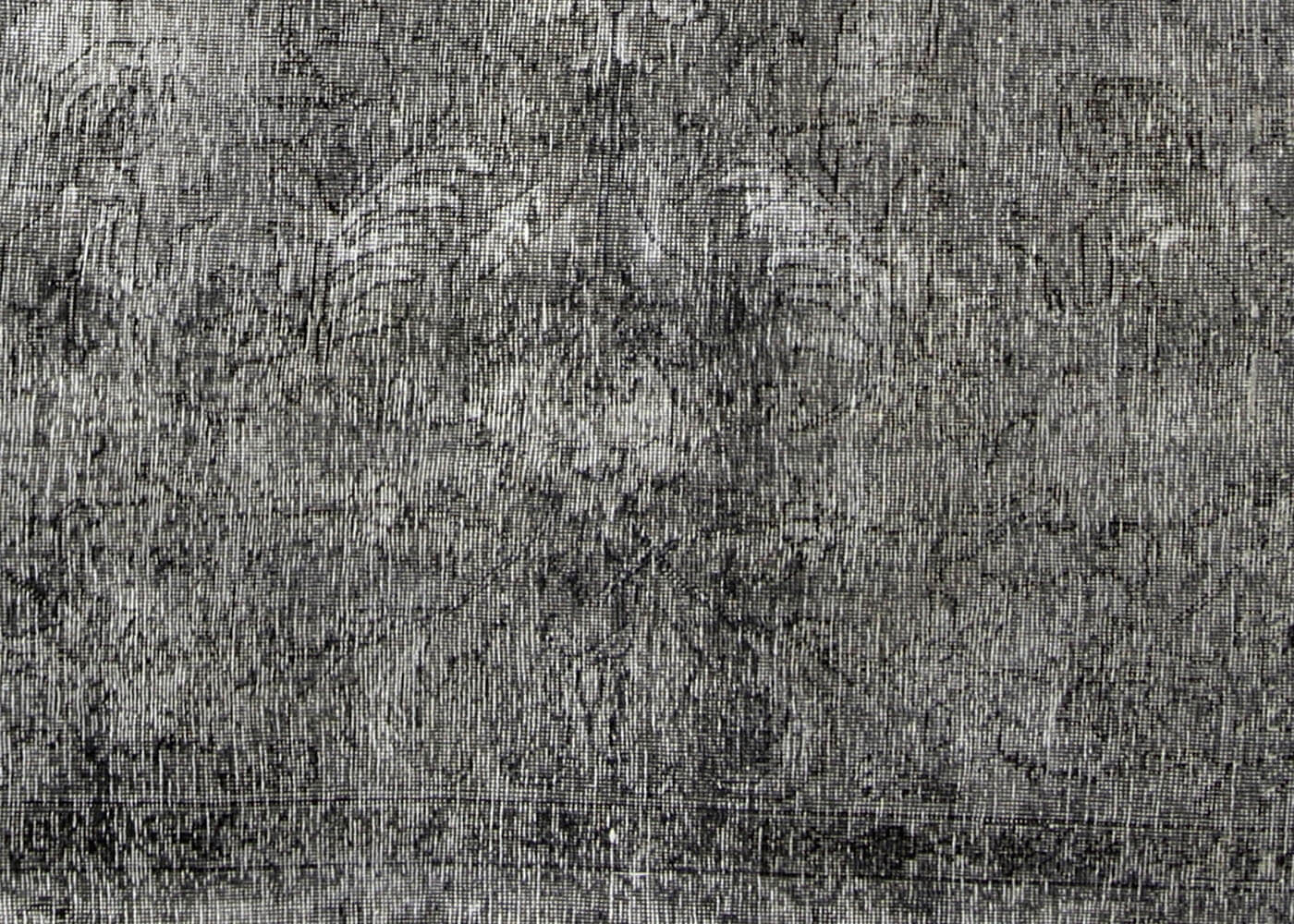 Vintage Persian Tabriz Overdyed Rug - 9'5" x 10'7" - 160048