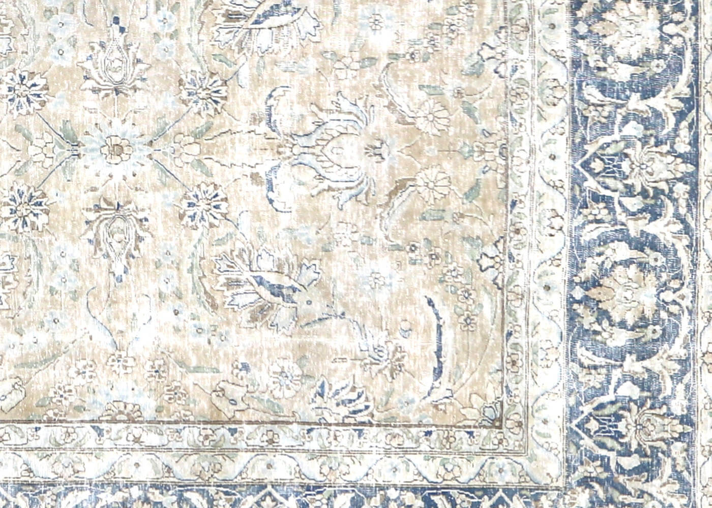 Vintage Persian Kerman Rug - 9'6" x 12'10" - 160059