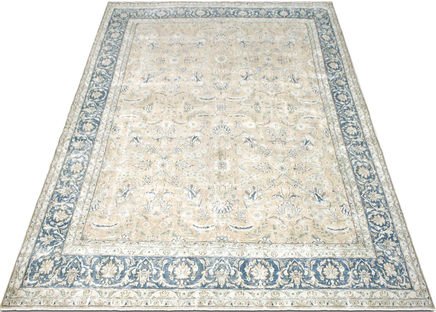 Vintage Persian Kerman Rug - 9'6" x 12'10" - 160059