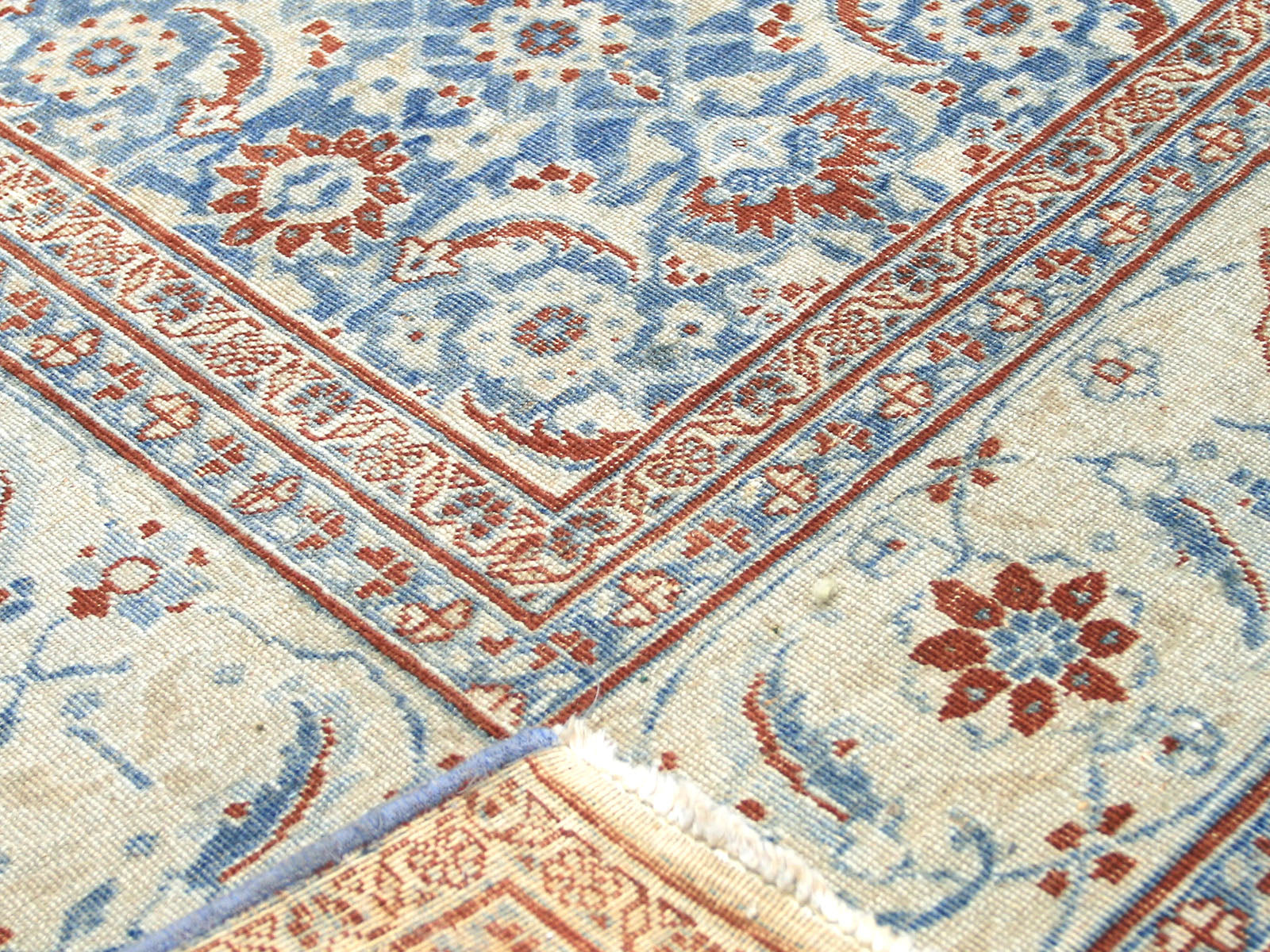 Semi Antique Persian Tabriz Rug - 8' x 10'11"