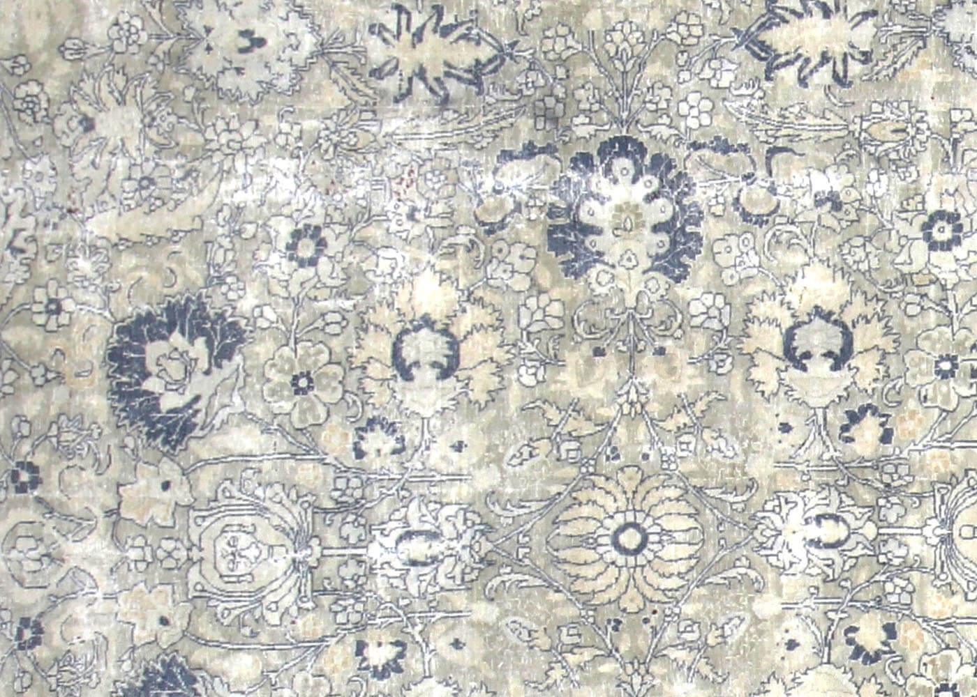 Semi Antique Persian Tabriz Rug - 11' x 16'7" - 160069