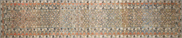 Semi Antique Persian Melayer Runner - 3'2" x 17'