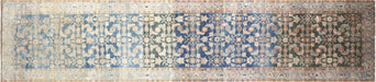 Semi Antique Persian Melayer Runner - 3'7" x 15'10"