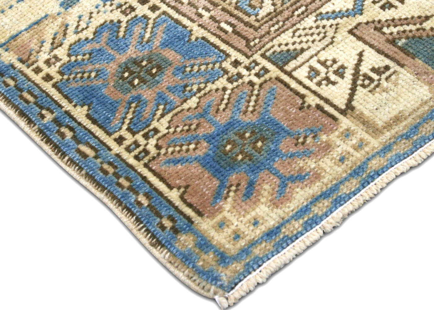 Vintage Turkish Oushak Rug - 4'10" x 11'2" - 160101
