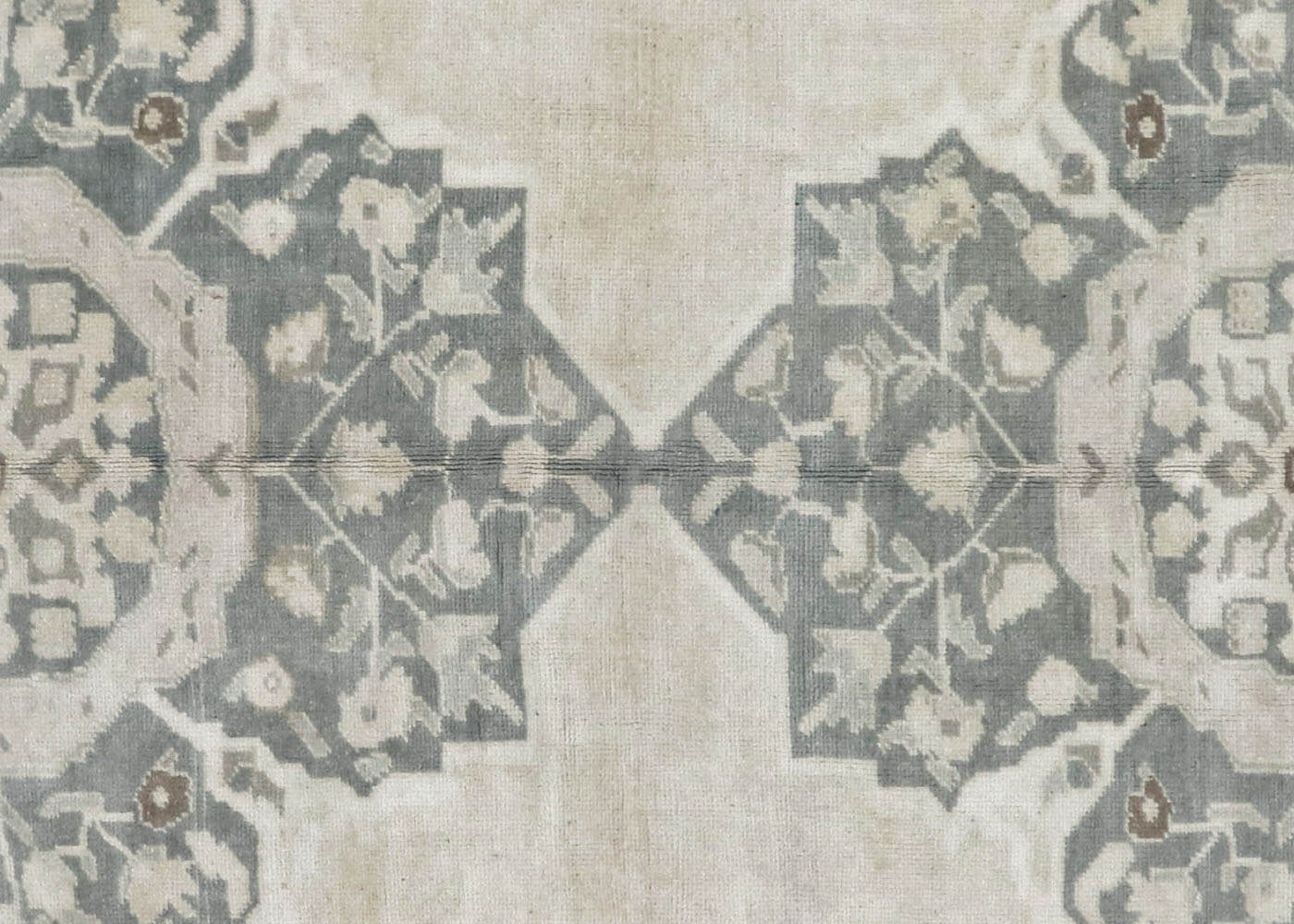 Vintage Turkish Oushak Rug - 4'11" x 10' - 160105