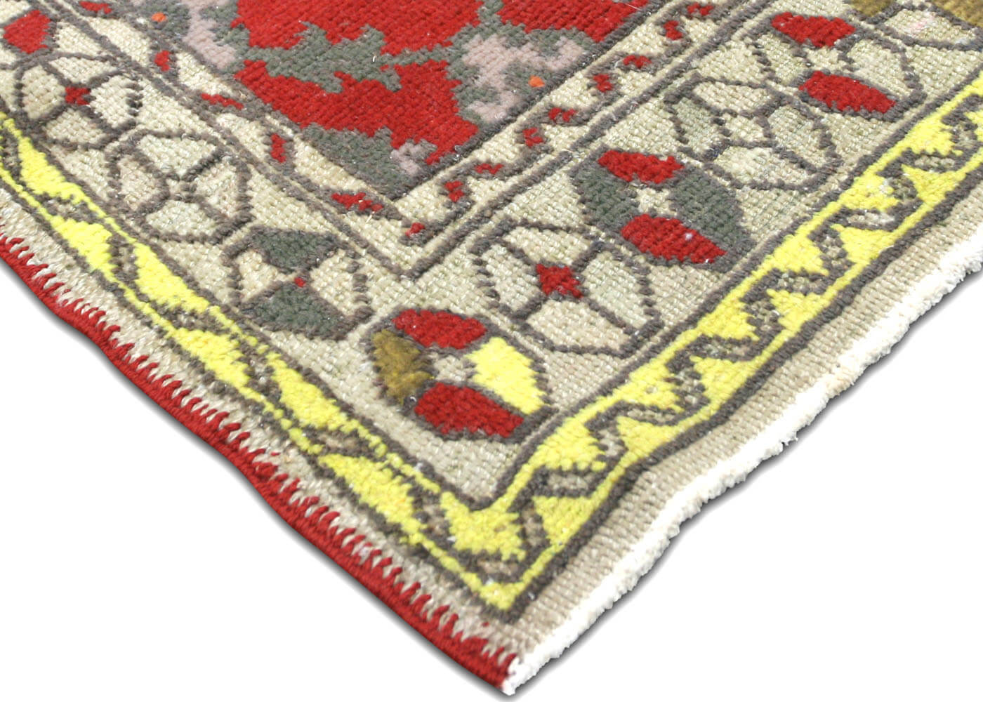 Vintage Turkish Oushak Rug - 5'1" x 7'4" - 160115