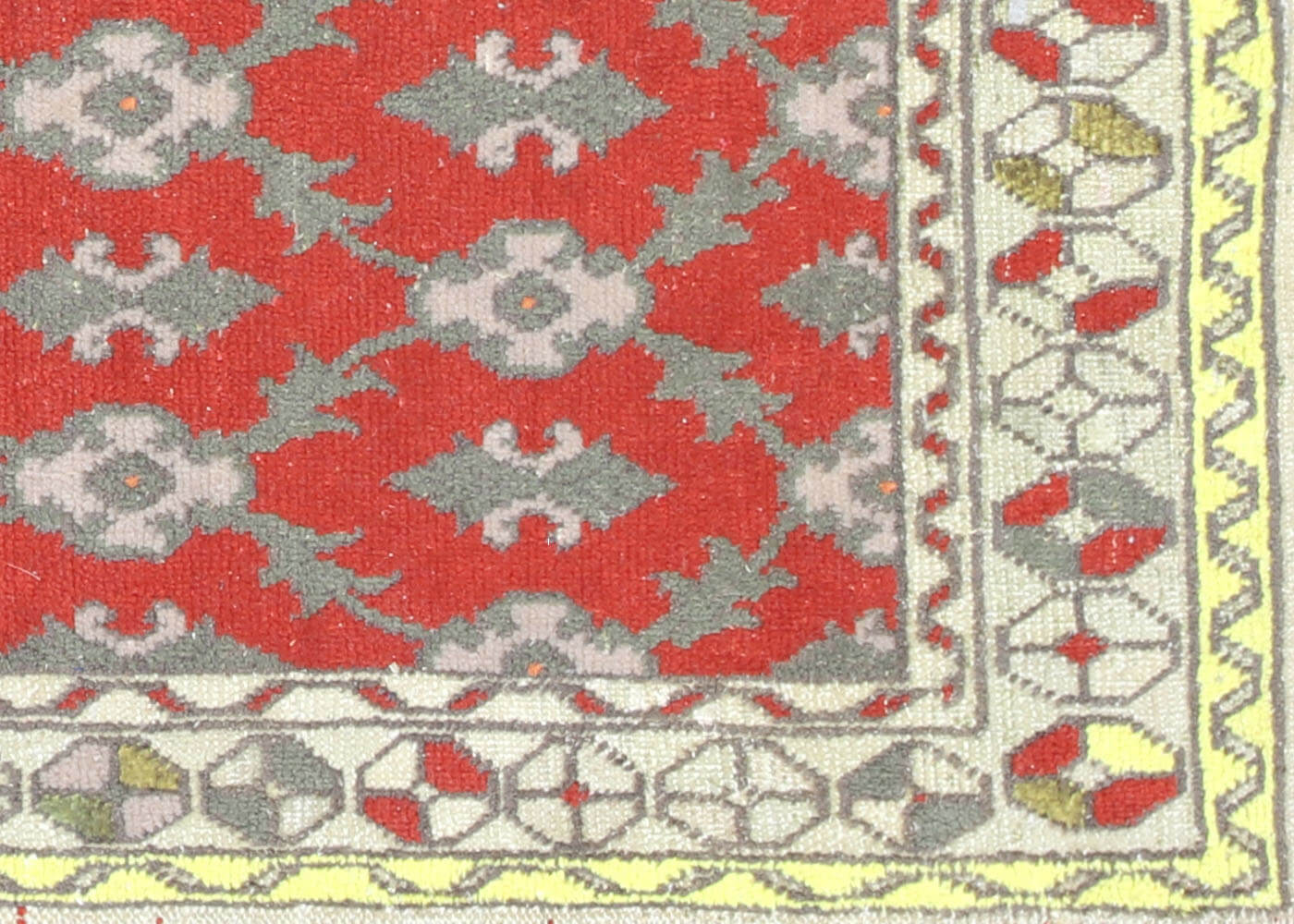 Vintage Turkish Oushak Rug - 5'1" x 7'4" - 160115