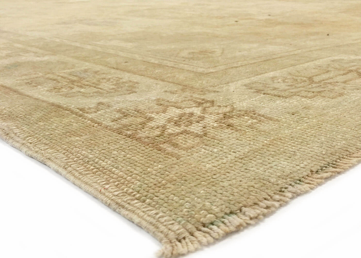 Vintage Turkish Oushak Rug - 5'3" x 11' - 160117