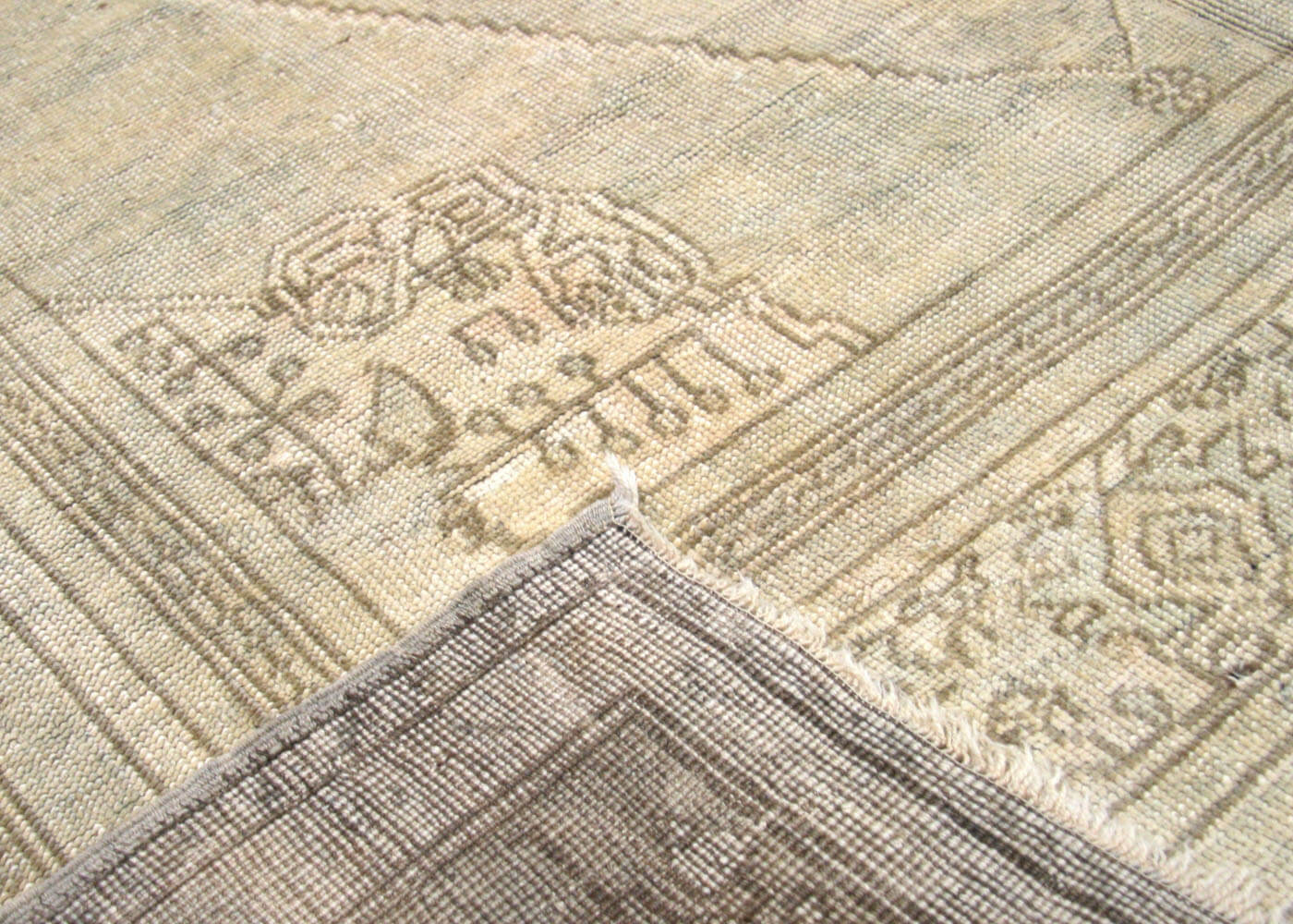 Vintage Turkish Oushak Rug - 6'2" x 10'4" - 160128